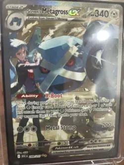 Steven's Metagross Ex 289/217 Ascended Heroes Pokemon TCG SIR - Image 1