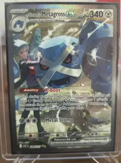 Steven's Metagross Ex 289/217 Ascended Heroes Pokemon TCG SIR - Image 5