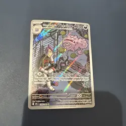 2025 Pokemon Destined Rivals Team Rocket’s Wheezing Illustration Rare 199/182 NM - Image 3