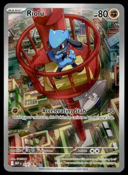 Pokemon TCG SV Promos #010 Riolu NM - Image 1