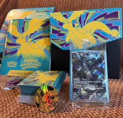 Pokemon Ascended Heroes ETB Opened with Sealed Promo and Accessories *no packs* - Image 1