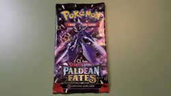 Pokemon TCG Scarlet & Violet Paldean Fates Booster Packs Lot of 4 English - Image 5