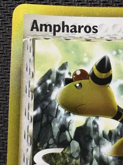 Pokemon TCG Ampharos Ex Dragon Frontiers Delta Species 1/101 Holo Rare 2006 Card - Image 2