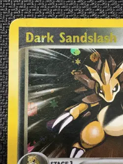 Dark Sandslash EX Team Rocket Returns #18/109 Reverse Holo 2004 Stamped Pokemon - Image 2