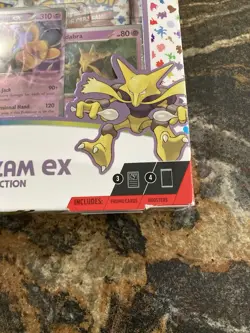 Alakazam Ex Collection Box Scarlet & Violet 151 Pokemon 2023 Factory Sealed C - Image 3