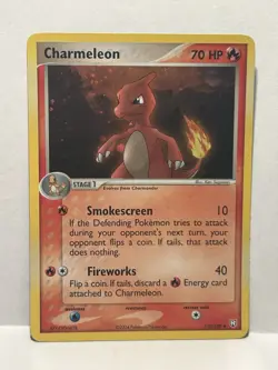 Pokemon Charmeleon 110/109 EX Team Rocket Returns Holo English - Image 1