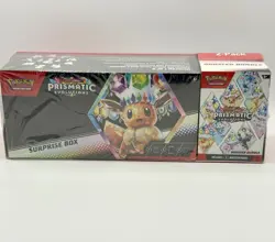 Pokemon Prismatic Evolutions Surprise Box & Booster Bundle Sams Club SEALED - Image 1