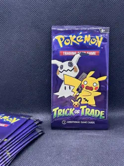 10 Pack Pokemon TCG Trick or Trade Booster Packs 2023 Halloween Card Lot Bundle 820650852572 - Image 3