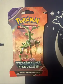 Pokemon Scarlet & Violet Temporal Forces Sleeved Booster Pack - Image 1