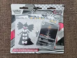 Pokemon TCG Scarlet & Violet White Flare Tech Sticker Collection Blister SEALED - Image 1