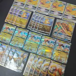 30*Lot Pokemon TCG RRR VSTAR RR V/GX/ex R Dragonite Holo #20 KB72 - Image 2