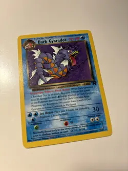 Dark Gyarados #25/82 - Pokemon Team Rocket Set - Unlimited Non Holo Rare - LP - Image 1