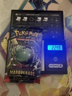 (VERY HEAVY) 22.49g Pokemon TCG Twilight Masquerade Booster Pack (SEALED)✅ - Image 1