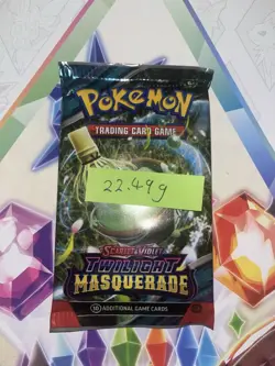 (VERY HEAVY) 22.49g Pokemon TCG Twilight Masquerade Booster Pack (SEALED)✅ - Image 2