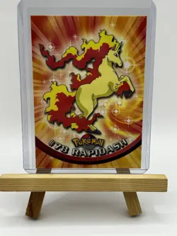 2000 Pokemon RAPIDASH #78 Topps Blue Logo - Image 1