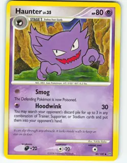 Haunter - 40/100 Stormfront - Pokemon TCG - 2008 - Image 1