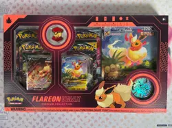 Pokemon TCG Flareon VMAX Premium Collection - Sealed 820650851308 - Image 1