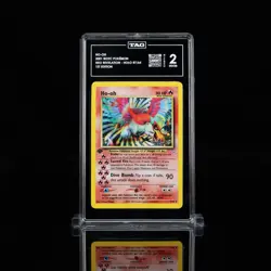 TAG 2 Ho-oh - HOLO 1st Edition #7 Pokemon Neo Revolation 2001 WOTC - Image 1