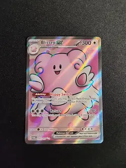 Blissey ex - Ultra Rare Pokemon SV06: Twilight Masquerade 201/167 LP - Image 1
