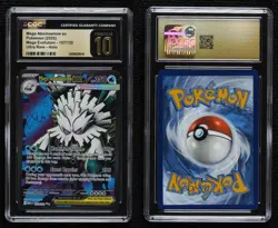 Mega Abomasnow ex Ultra Rare Pokemon Evolution MEG CGC 10 Pristine - Image 3