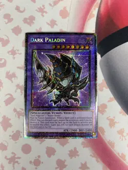 Yugioh Trading Card: Dark Paladin BLMM-EN008 1st Ed Starlight Rare Near Mint - Image 1