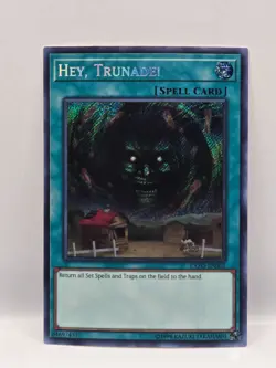 Hey, Trunade! EXFO-EN062 Secret Rare Yugioh TCG NM - Image 1
