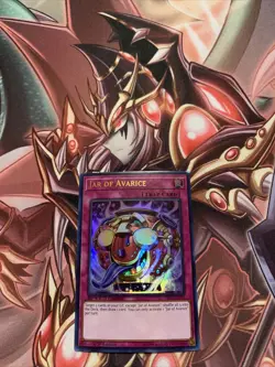 YUGIOH JAR OF AVARICE SS03-ENV02 1ST ULTRA - Image 1