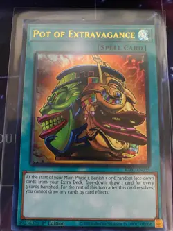 Yugioh Pot Of Extravagance Ultra Rare RA01-EN059 25th Anniversary Rarity 🍯 - Image 1