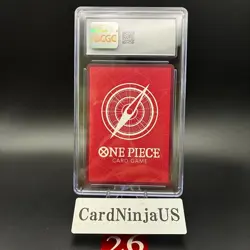 CGC 10 GEM MINT Roronoa Zoro Parallel OP01-001 L 25th Edition ONE PIECE Card 26 - Image 2