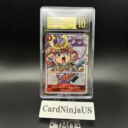 CGC 10 PRISTINE Tony Tony Chopper Parallel ST01-006 C 25th Edition ONE PIECE 180 - Image 1