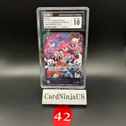 CGC 10 GEM MINT Perona OP06-093 SR Flagship Battle Best 8 Promo ONE PIECE Card - Image 1