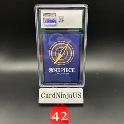 CGC 10 GEM MINT Perona OP06-093 SR Flagship Battle Best 8 Promo ONE PIECE Card - Image 2