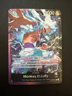 One Piece Monkey D Luffy OP09-061 Starter Deck 26: Purple/Black Foil - Image 1