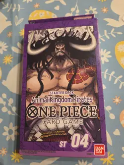 One Piece TCG Starter Deck 4: Animal Kingdom Pirates (ST-04) SEALED ENGLISH - Image 1