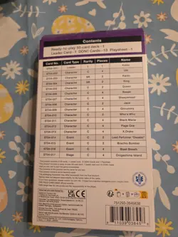 One Piece TCG Starter Deck 4: Animal Kingdom Pirates (ST-04) SEALED ENGLISH - Image 2