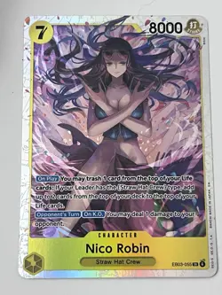 Nico Robin Alt Art SR EB03-055 Pillars of Strength One Piece - Image 1