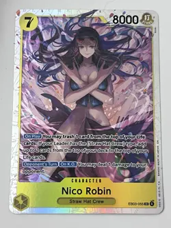 Nico Robin Alt Art SR EB03-055 Pillars of Strength One Piece - Image 3