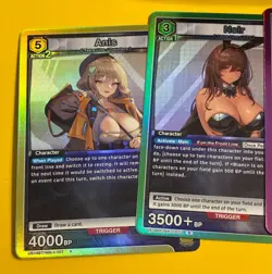 199 Card Lot NIKKE Union Arena Cards ENGLISH w/ Rares & 3 Super Rares-Open packs - Image 4