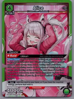Alice UE14BT/NIK-1-070 SR NIKKE Union Arena TCG English GODDESS OF VICTORY - Image 1