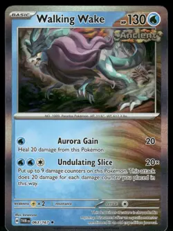 Pokemon Cards Walking Wake 063/167 Holo Twilight Masquerade Rare NM - Image 1