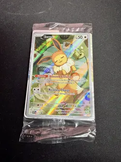 Pokemon Eevee SV Promo Full Art Holo 50 HP 173 Scarlet & Violet English Card - Image 1