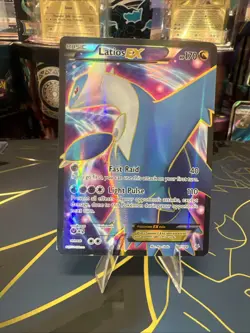 Pokemon Latios EX TCG Full Art Ultra Rare Holo Card Roaring Skies 101/108 - Image 3