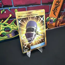 Pokemon Card - Wait and See Hammer Lost Thunder 236/214 Secret Rare - Image 2