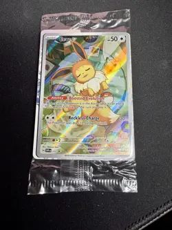 Pokemon Eevee Scarlet & Violet Promo Holo 50 HP Basic 173 English 2025 Card - Image 1