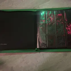 Ultra Pro Black Zippered Binder 12 Pocket Trading Card Portfolio Folder - Image 2