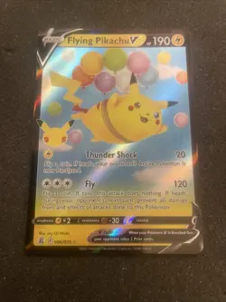 Flying Pikachu V 006/025 Celebrations NM Ultra Rare Pokemon Card - Image 1