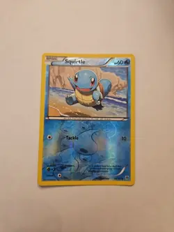 Squirtle 24/135 Pokemon Plasma Storm Reverse Holo Card 2012 LP - Image 3
