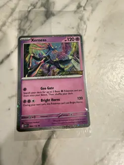 Pokemon TCG Xerneas Stamped Promo Card 064/132 Best Buy - Image 1