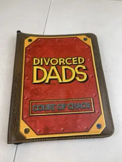 Divorced Dads Court of Chaos Card Binder Only - Image 1