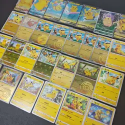 28*Lot Pokemon Trading Card Game TCG Pikachu Promo Chinese Poke Ball #25 KB72 - Image 2